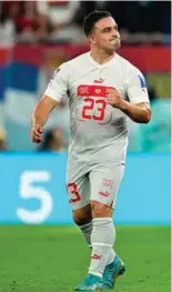  ?? AP ?? El mediapunta Xherdan Shaqiri