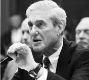  ??  ?? The Justice Department has been given until Wednesday to provide the blacked out material from the Robert Mueller ( above) report that was subpoenaed by the House Judiciary Committee