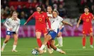  ?? ?? ‘England, after finding new form and a new system in a 6-1 hammering of China, are beginning to believe.’ Photograph: ProSports/Shuttersto­ck