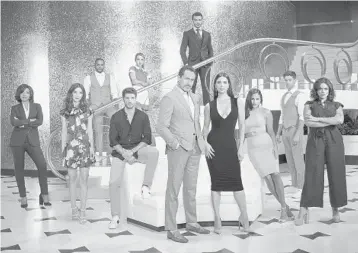  ?? ED HERRERA/ABC ?? ABC’s new summer series, “Grand Hotel,” debuts tonight at 10 p.m. It was partially filmed at the Fontainebl­eau Miami Beach, and its cast is full of South Florida ties.