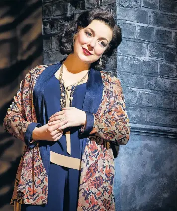  ??  ?? Stars of Southwark: Sheridan Smith as Fanny Brice in
Funny Girl, above. The Color Purple with Cynthia Erivo, below