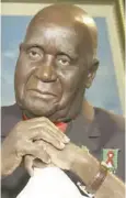  ??  ?? Kenneth Kaunda