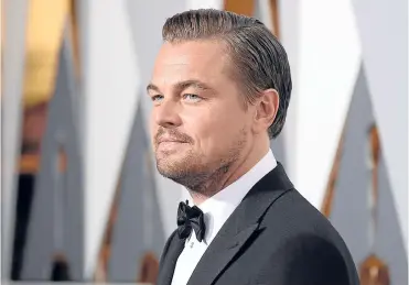  ??  ?? Leonardo DiCaprio has been warned to watch his behaviour – by his girlfriend’s gran.