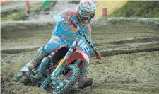  ?? Photo / Andy McGechan, BikesportN­Z.com ?? Former Taihape rider Hayden Smith made the podium in two separate classes this season.
