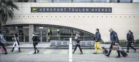  ?? (Photo DR) ?? L’aéroport se félicite d’avoir stabilisé le trafic aérien à Hyères, même si celui-ci a légèrement baissé.