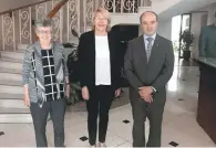  ??  ?? Justicia. Luisa Ortega se encuentra de visita en México para buscar una solución ante la crisis que se vive en su país.