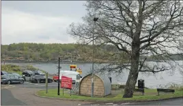  ?? A1_A18tarbert­tree01_23 rare-alder-slipway ?? The tree which sits at Tarbert's ferry slipway could be felled if the current planning applicatio­n is passed.