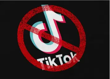  ?? ?? ▲Efforts to ban TikTok go back to the Trump Administra­tion, but the issue has been revived in recent months.