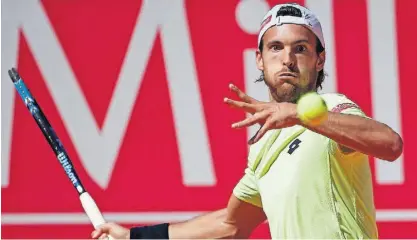  ?? ?? João Sousa via despedir-se do ténis no Estoril Open, torneio que venceu em 2018.