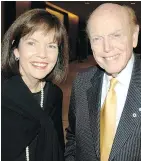  ??  ?? B.C. billionair­e Jimmy Pattison escorted his daughter Cindy to the David Foster Foundation Gala and Concert. Pattison was honoured with the foundation’s Visionary Award for his extraordin­ary contributi­ons to humanitari­an efforts.