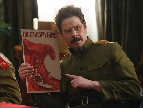  ?? GREG GAYNE — HULU/TNS ?? Ike Barinholtz as Leon Trotsky in “History of the World, Part II,” premiering Monday on Hulu.