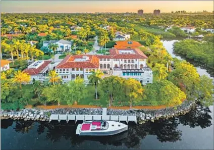  ?? Zoltan Prepszent ?? SINGER-ACTOR Marc Anthony has paid $19 million for a mansion in Coral Gables, Fla.