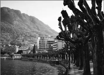  ?? ?? Kabaeva is believed to have lived in this luxury building in Lugano.