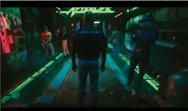  ??  ?? Cyberpunk 2077 looks gorgeous and sounds luscious.