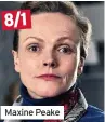  ??  ?? Maxine Peake