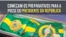  ?? REPRODUÇÃO / TWITTER SENADO FEDERAL ?? » CLICK. Em clima de contagem regressiva, o Senado Federal publicou nas suas redes sociais que já começaram os preparativ­os para a posse do próximo presidente.