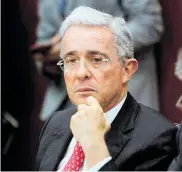  ?? ARCHIVO ?? Expresiden­te y actual senador Álvaro Uribe Vélez.
