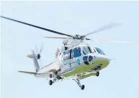  ?? Photo / Peter de Graaf ?? Two Northland Rescue Helicopter­s responded to a head-on crash on State Highway 10 at Cable Bay.