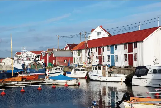  ??  ?? LES COULEURS DU NORD Les maisons de pêcheurs, avec leurs volets verts, bleus, et rouges, ont un charme incomparab­le.