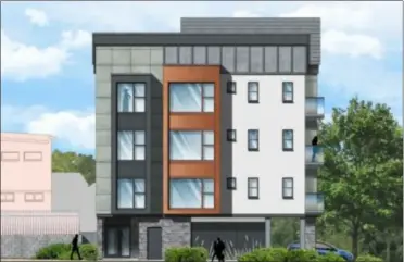  ?? Picture: Maidstone council planning portal ?? An artist’s impression of how the block of flats would look