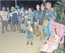  ?? Picture: SERAFINA SILAITOGA ?? Villagers from Nanivuda Village in Macuata at the New
Year’s event in Seaqaqa.