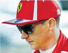  ?? AFP ?? Anschuldig­ungen gegen Kimi Räikkönen sorgen für Wirbel.