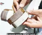  ?? ?? Kampas ganda NMAX lebih panjang, bidang kontak lebi luas