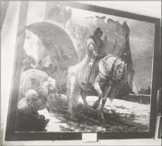  ?? U.S. Attorney’s Office in Washington / Associated Press ?? “Secret Departure of Ivan the Terrible Before the Oprichina” was painted by Mikhail Panin in 1911. It was stolen by Nazis in World War II, and wound up hung in two different Ridgefield homes for more than 50 years. It is being returned to an art museum in Ukraine.