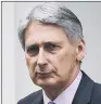  ??  ?? Responded to challenges over Government’s economic plans. PHILIP HAMMOND: