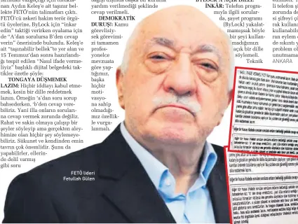  ??  ?? FETÖ lideri Fetullah Gülen