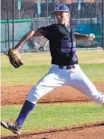  ?? MOUNTAIN VIEW TELEGRAPH ?? Manzano junior Mitchell Parker is one of the state’s top left-handers. Parker has committed to New Mexico.