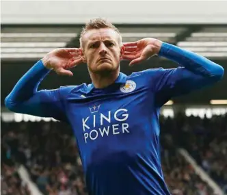  ?? FOTO: ANDREW BOYERS / X01095 ?? Jamie Vardy spilte for klubber som Stocksbrid­ge, Halifax og Fleetwood før han kom til Leicester i 2012.