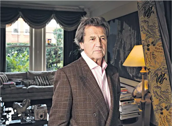  ??  ?? Passion: the broadcaste­r Melvyn Bragg, above, and with his wife of 43 years, Cate Haste, inset