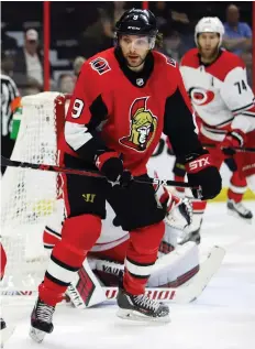  ?? FRED CHARTRaND/THE CANADIAN PRESS FILE ?? Senators forward Bobby Ryan on pressure at the trade deadline: “We’re in a results-driven business.”