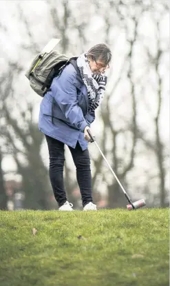  ??  ?? Ruth Major recently visited Hanover Court in Runcorn on her quest to keep Britain tidy