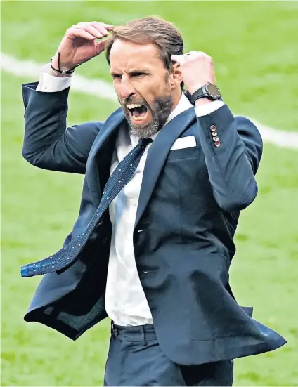  ?? ?? Committed: Gareth Southgate says he has ignored managerial vacancies in the Premier League to focus on guiding England forward