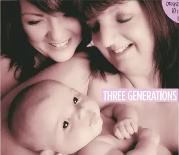  ??  ?? Three generation­s