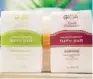  ??  ?? For the wellness enthusiast: Bath and body products from GiGA