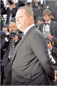  ??  ?? Accused: movie mogul Harvey Weinstein, who is being investigat­ed by the police