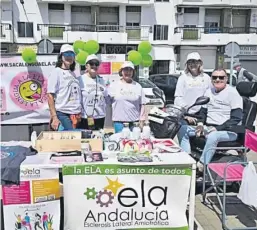  ?? ELA ANDALUCÍA ?? ELA Andalucía representa a pacientes y familas de toda la comunidad.