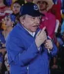  ?? FOTO EPA ?? Arthur: ”Sinds 2018 is de politieke situatie onder president en dictator Daniel Ortega (foto) slecht in Nicaragua”