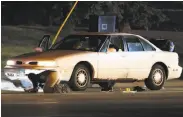  ?? Leila Navidi / Associated Press ?? Philando Castile was shot by police in this vehicle in a video-recorded incident in Falcon Heights, Minn.