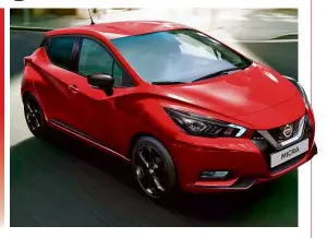  ?? ?? PLANNING Poor sales have put future of the Micra in doubt – if it does return, it’s likely to be as an EV