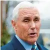 ?? MEG KINNARD/AP 2022 ?? Files were found last week at former Vice President Mike Pence’s home in Indiana.