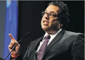  ?? STUART DRYDEN ?? Mayor Naheed Nenshi says the city didn’t “have enough time to put in a security plan, given the real crackpot threats ... It has nothing to do with nudity. It has nothing to do with petitions.