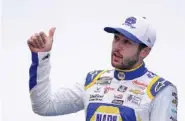  ?? AP FILE PHOTO/CHARLES KRUPA ?? Chase Elliott and his fellow NASCAR Cup Series drivers will return to racing Sunday at Watkins Glen Internatio­nal.