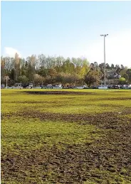  ??  ?? Western Park oval after the four grand finals played in muddy and wet conditions on Saturday.