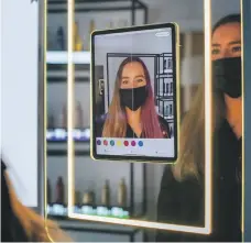  ?? Amazon ?? The Amazon Salon in London will use augmented reality mirrors so customers can test new hairstyles before they commit