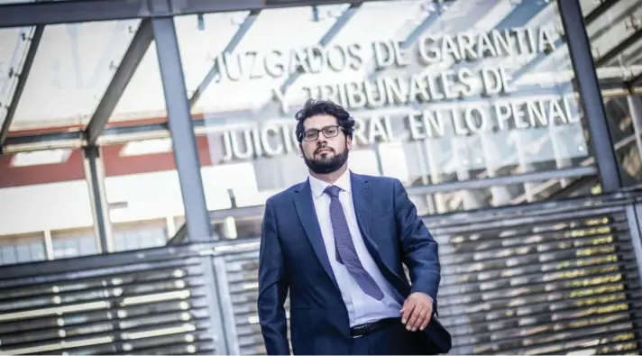  ?? ?? ► El abogado Ramón Sepúlveda representa al alcalde Jadue.