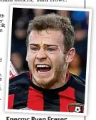  ??  ?? Energy: Ryan Fraser